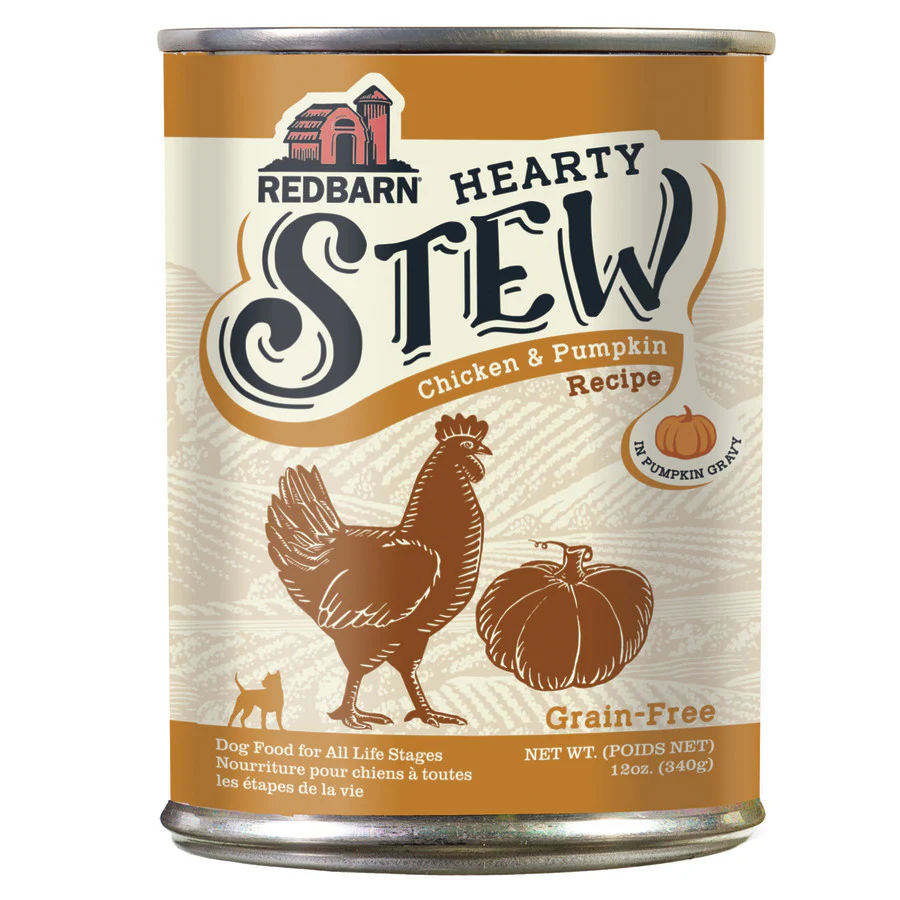 Redbarn Pet Products Hearty Stew All Life Stages Canned Dog Food Chicken & Pumpkin, 12pk/12 oz - Image 2