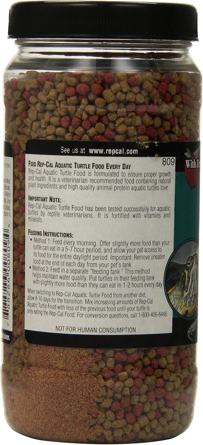 Rep-Cal Srp00809 Aquatic Turtle Food, 7.5-Ounce - Image 2
