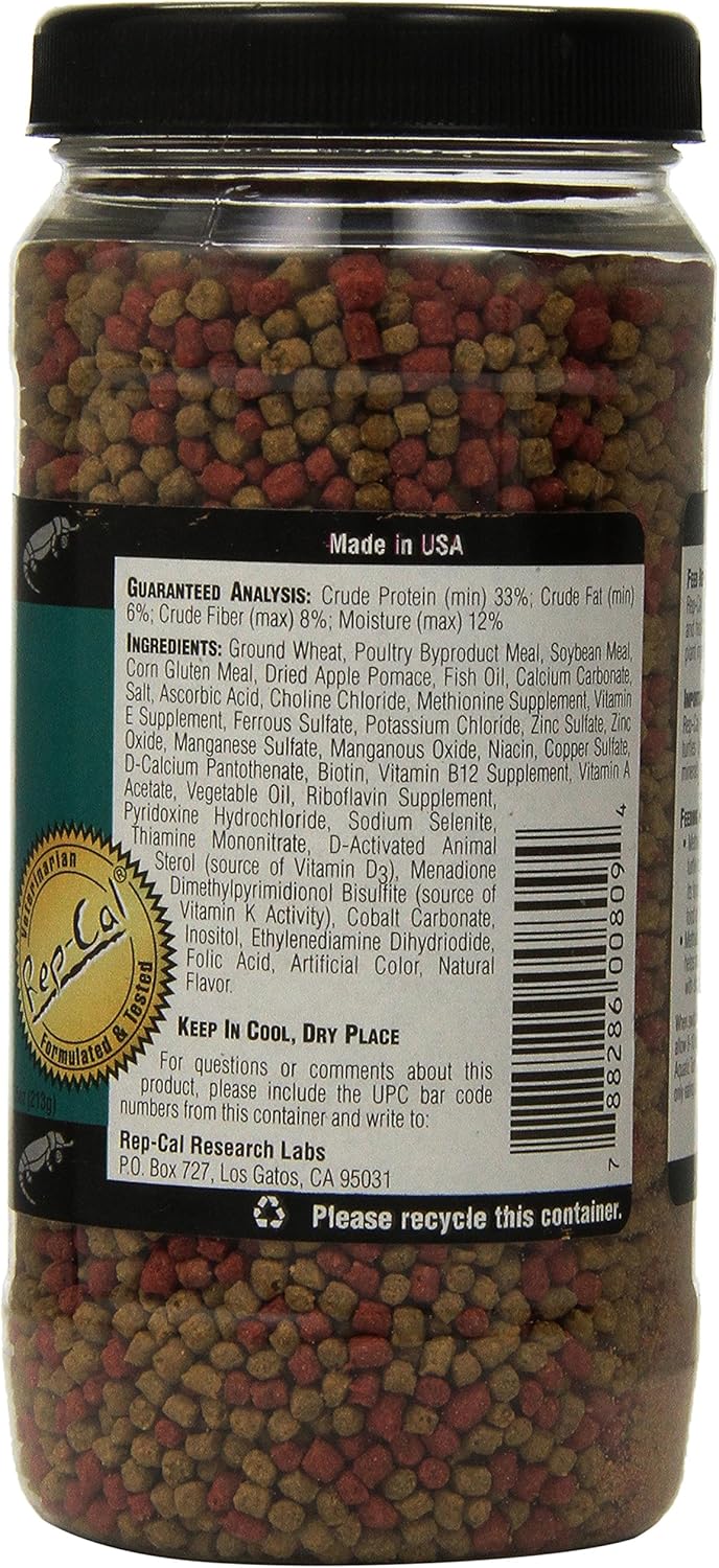 Rep-Cal Srp00809 Aquatic Turtle Food, 7.5-Ounce - Image 4