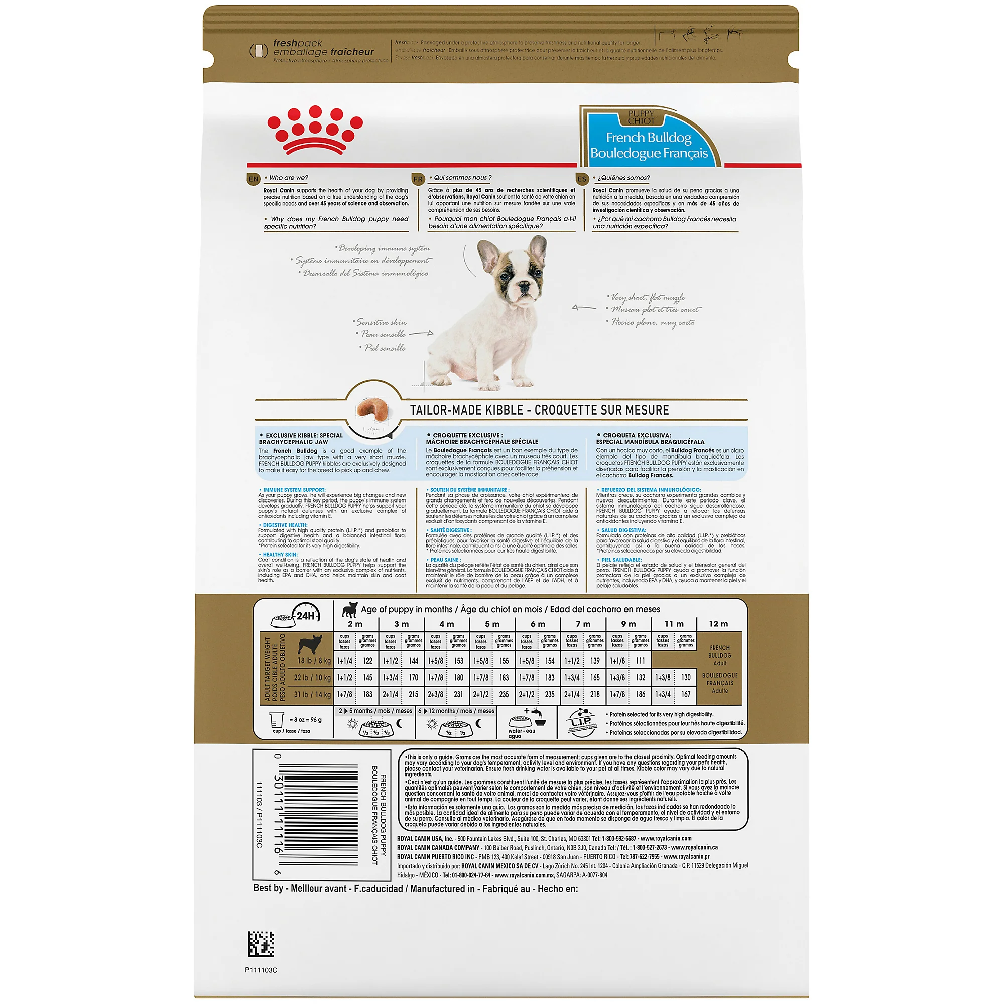 Royal Canin French Bulldog Puppy Dry Dog Food - Image 3