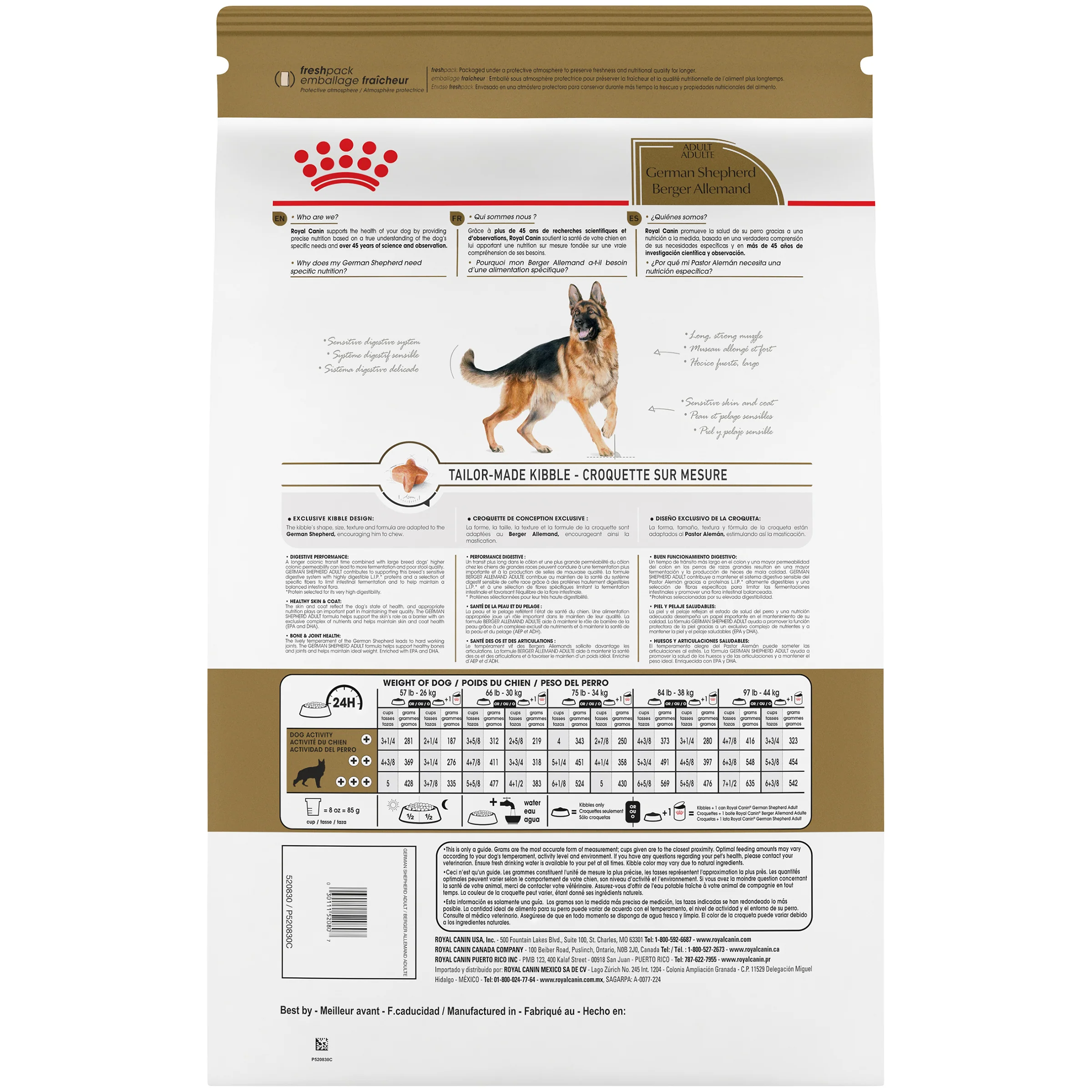 Royal Canin German Shepherd Adult Dry Dog Food - Image 3