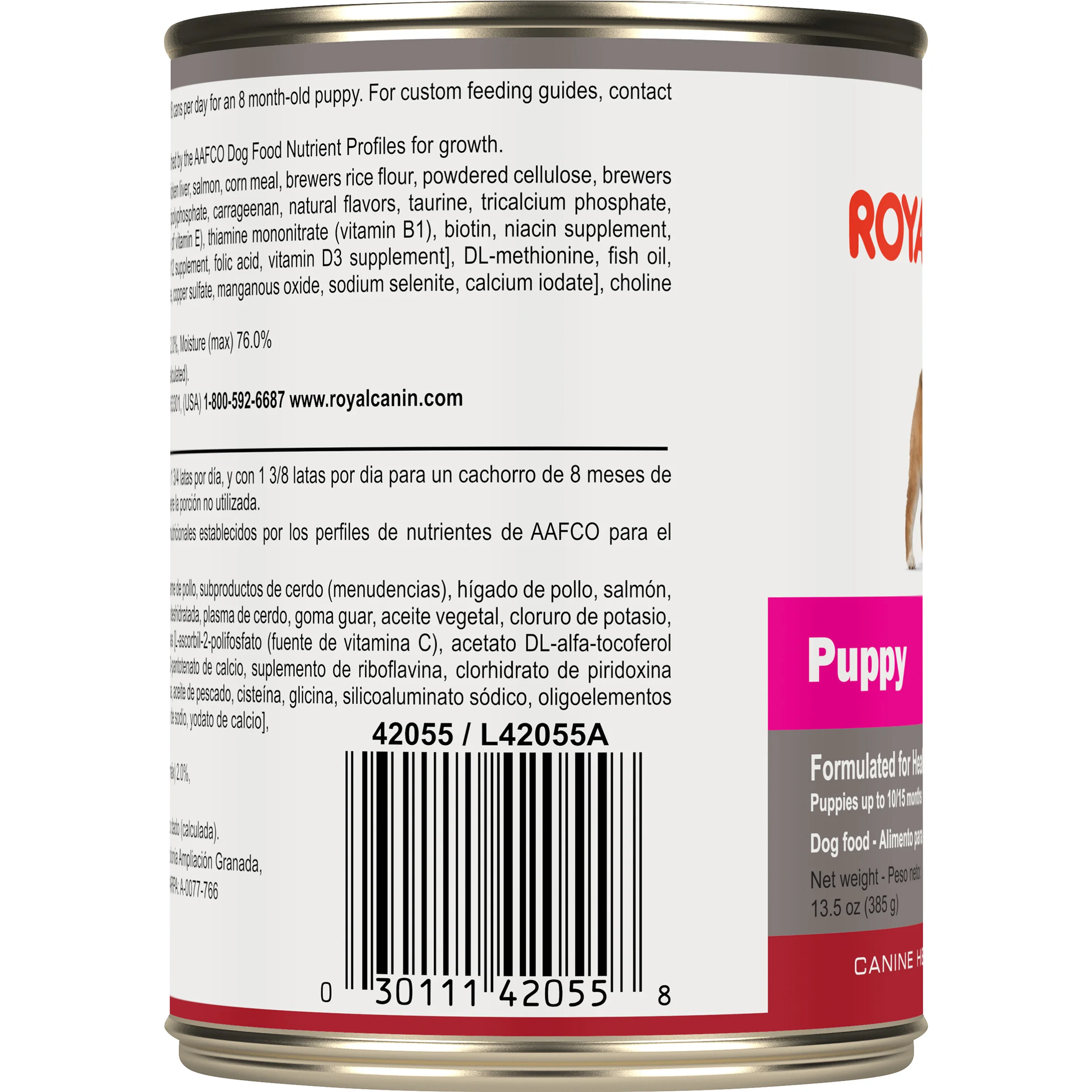 Royal Canin Canine Health Nutrition Puppy Canned Dog Food - Image 2