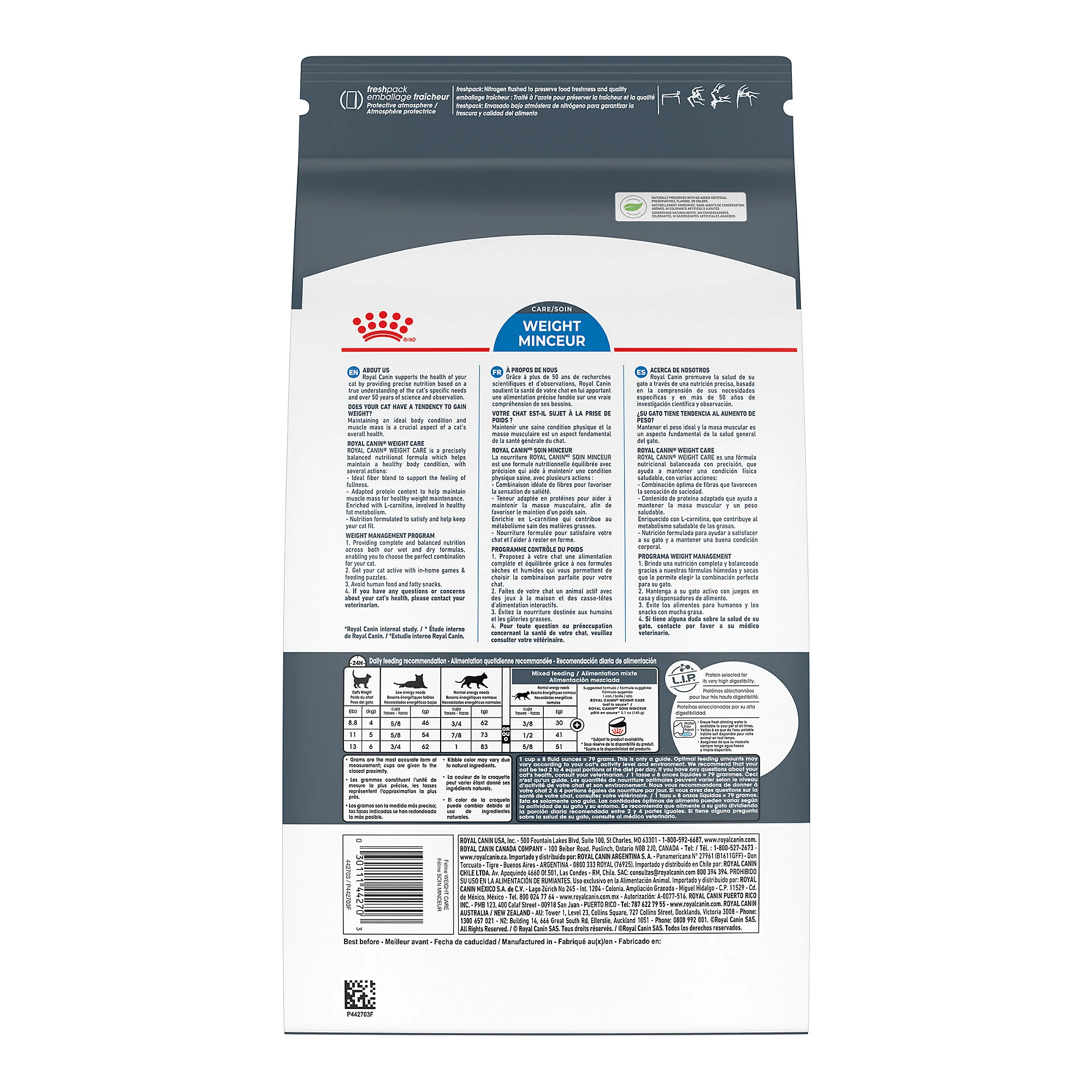 Royal Canin Feline Care Nutrition Weight Care Adult Dry Cat Food - Image 3