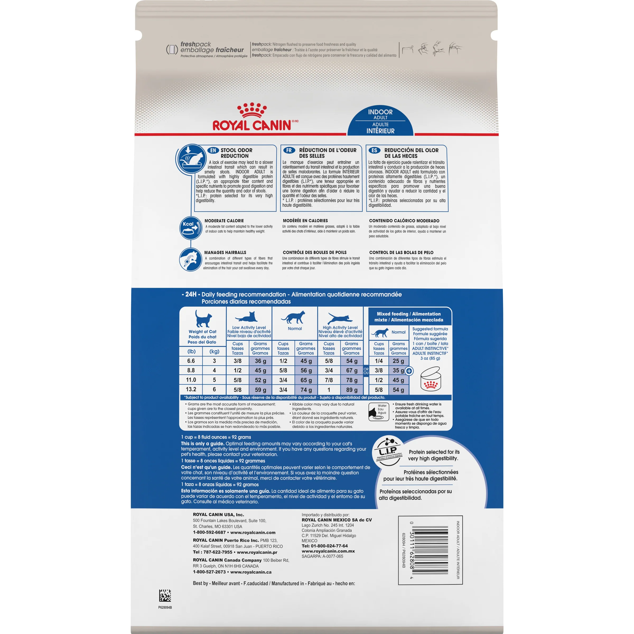 Royal Canin Feline Health Nutrition Indoor Adult Dry Cat Food - Image 3