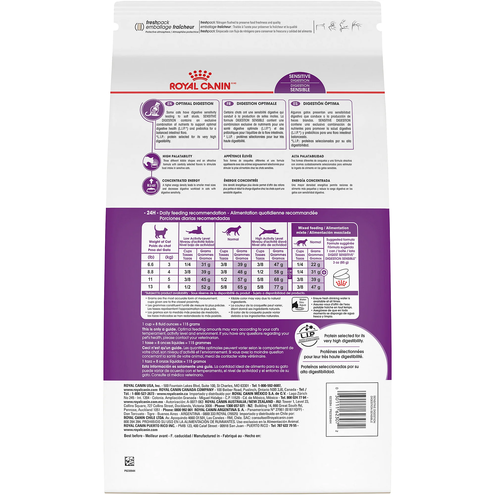 Royal Canin Adult Cat Sensitive Digestion Dry Adult Cat Food - Image 3