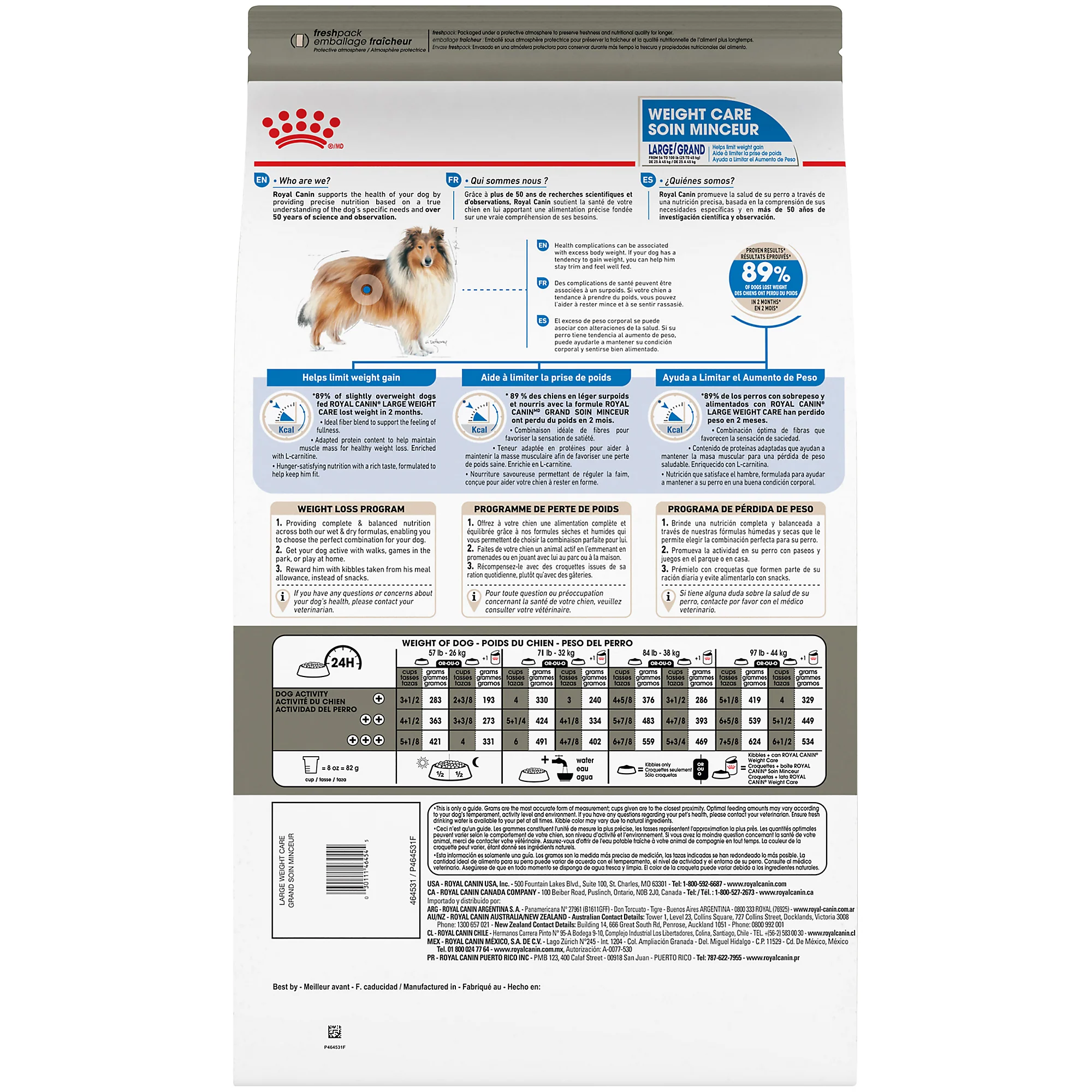 Royal Canin Large Weight Care Adult Dry Dog Food for Large Breeds - Image 3