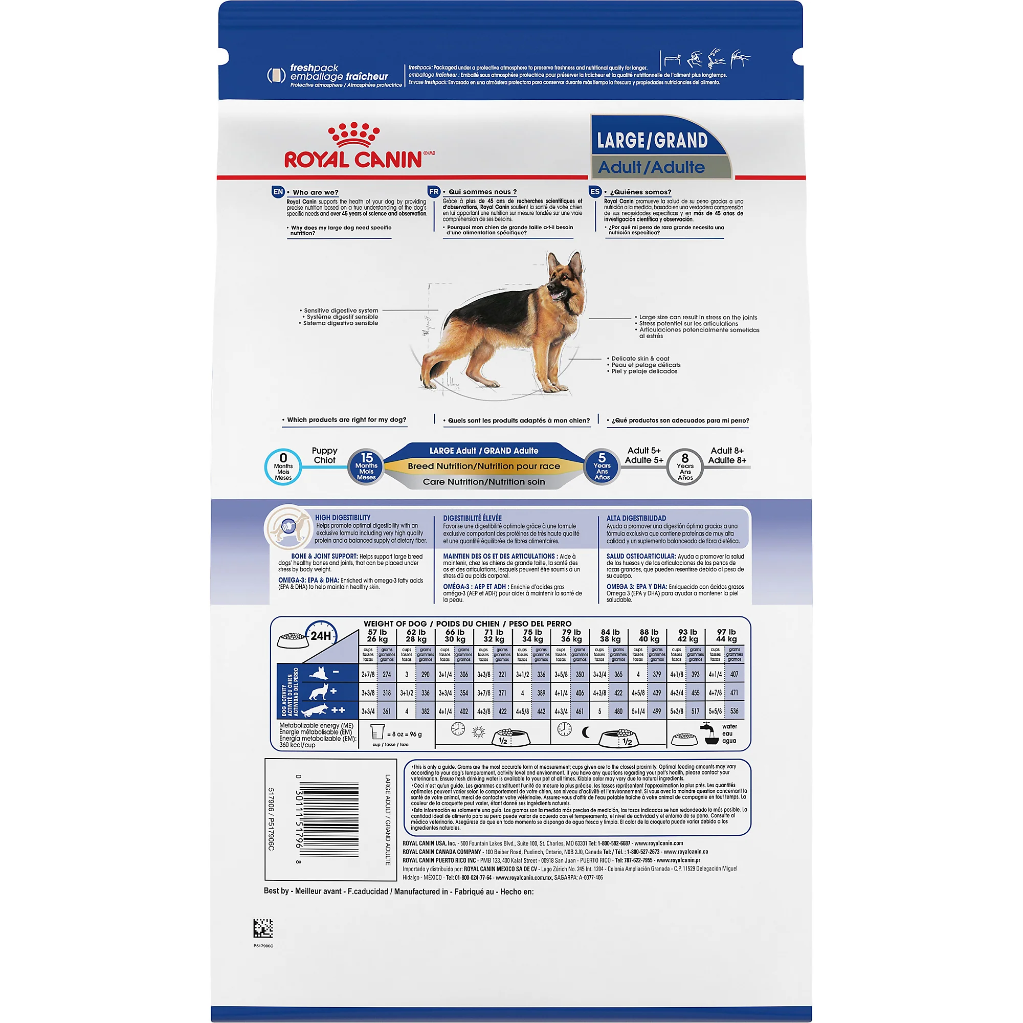 Royal Canin Large Breed Adult Dry Dog Food - Image 3