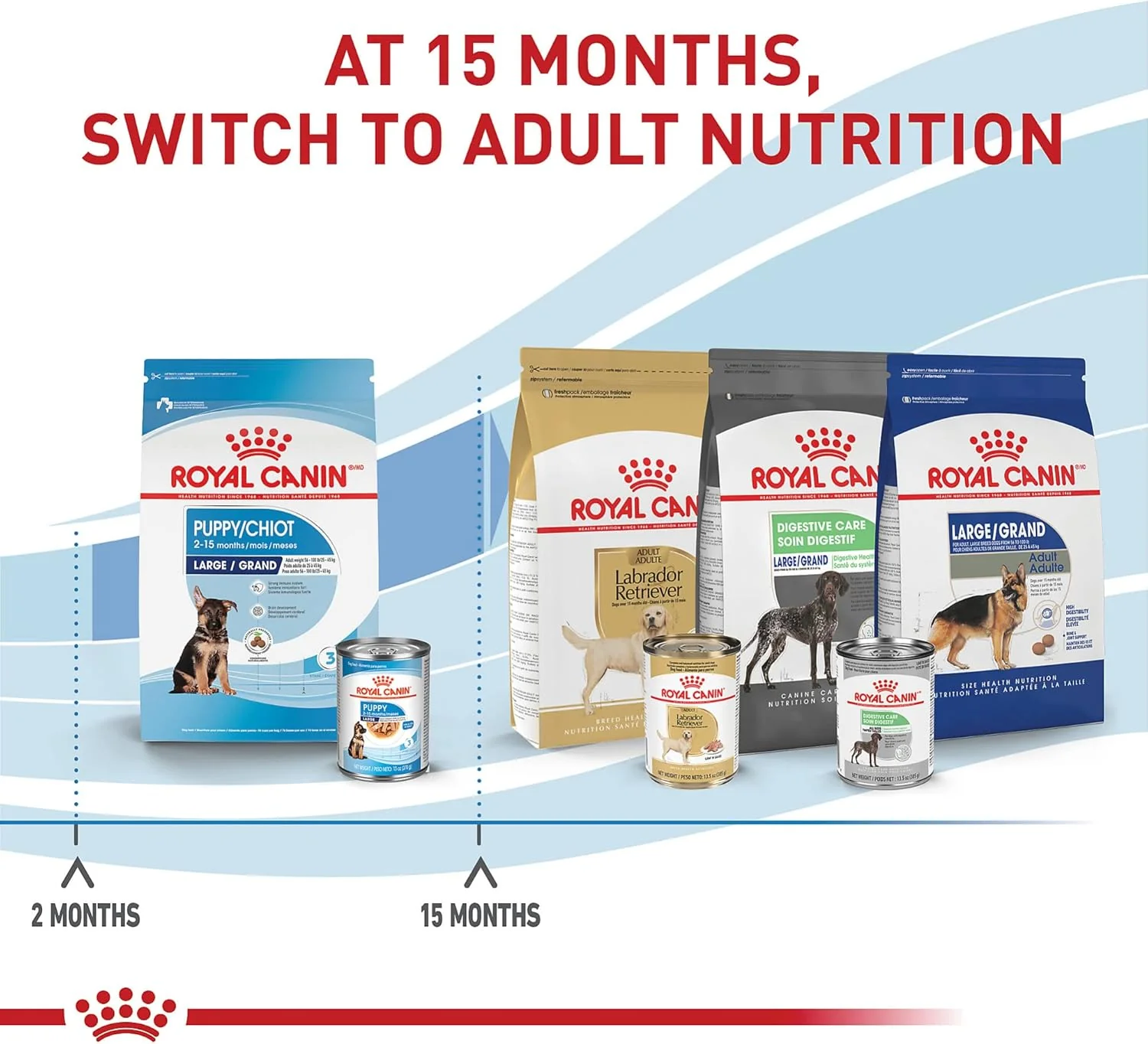 Royal Canin Size Health Nutrition Dry Large Breed Puppy Food, Supports Brain Development, Immune Support and Digestive Health - Image 9