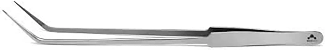 Seachem 67107708: Aquavitro Stainless Steel Tip Forceps, Curved Needle - Image 2