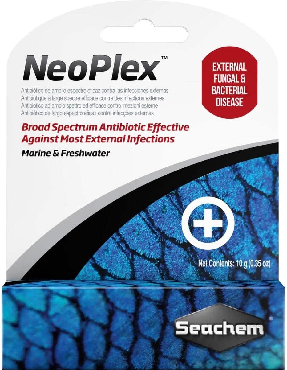 Seachem NeoPlex Broad Spectrum Antibiotic For External Infections in Aquariums - Image 2