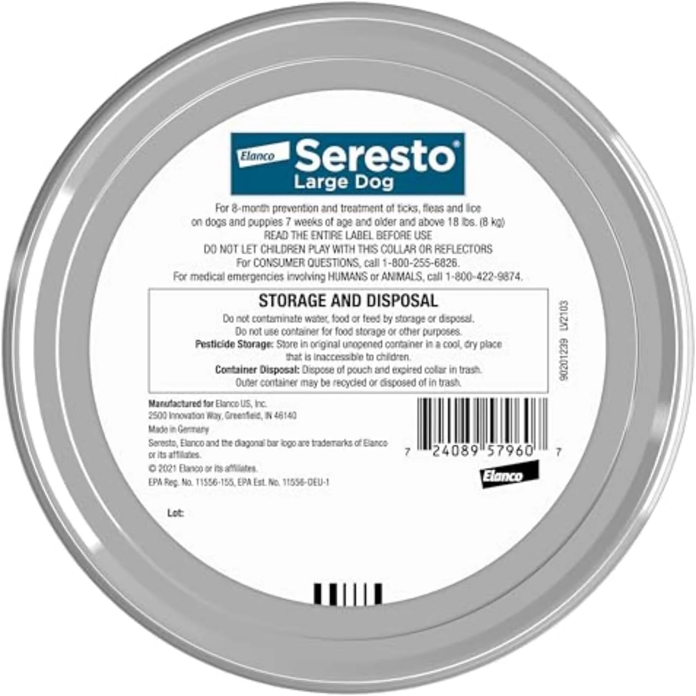 Seresto® Flea & Tick Collar for Dogs - Image 2