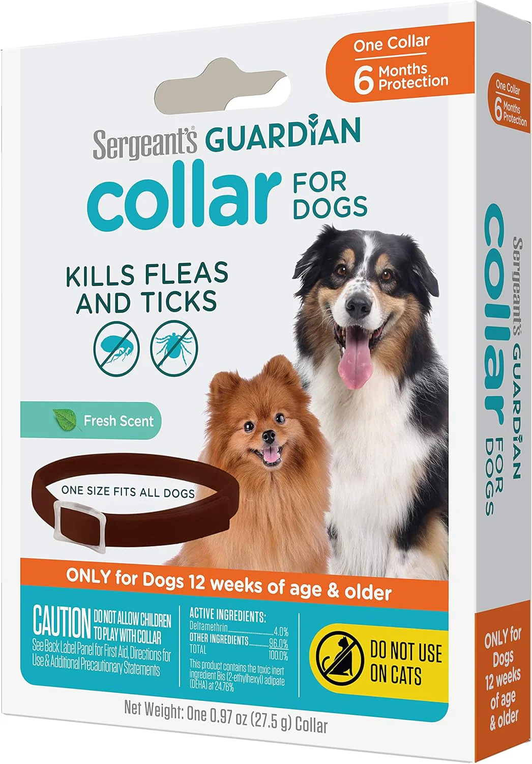 Sergeant's Guardian Flea & Tick Collar for Dogs, 1 Count - Image 8