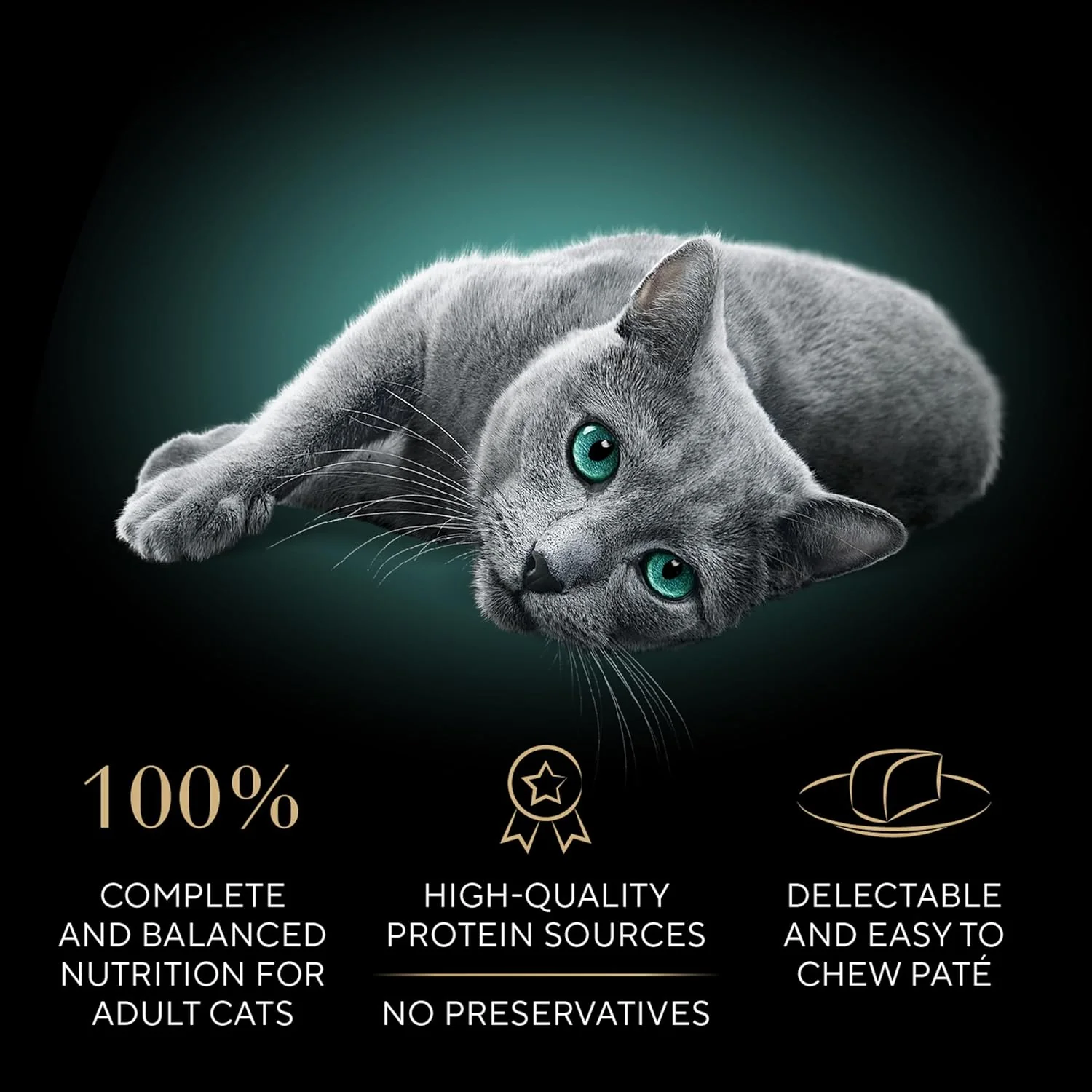 Sheba Perfect Portions Wet Cat Food Pate With Sustainable Salmon, Signature Seafood Entree, and Tender White Fish and Tuna Entree Variety Pack 2.6-oz(Pack of 24) - Image 5
