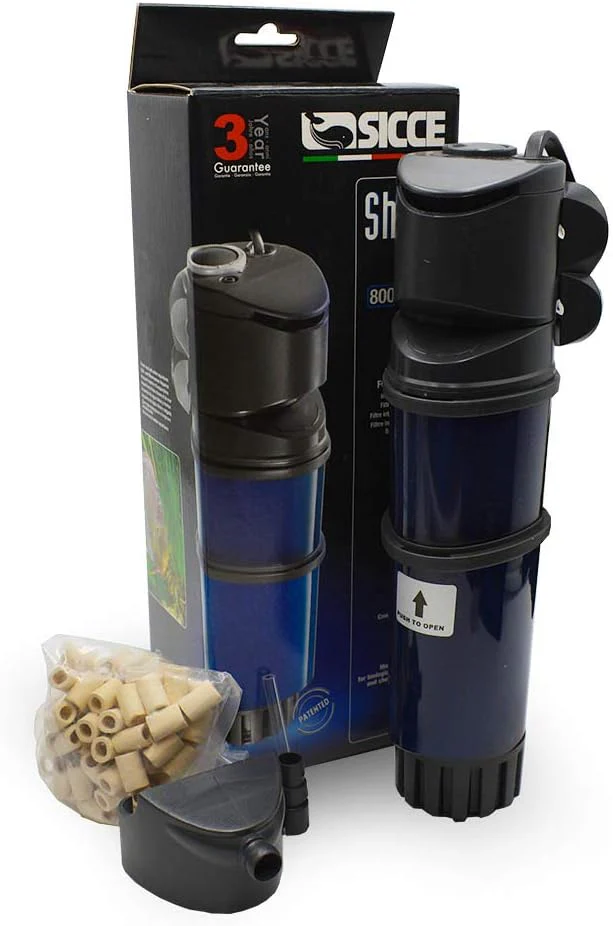 SICCE Shark ADV 800 Internal Filter, freshwater and saltwater application, for submerged use|211 GPH - Image 3