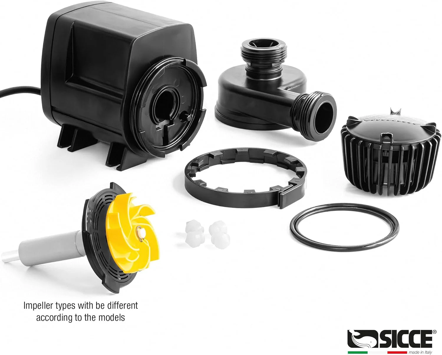 SICCE Syncra ADV 10.0 Water Pump 2700 GPH Italian Made Aquarium DC Return with Controller | Quiet, Submersible or External | Fish Tank, Sump, Pond, Freshwater and Saltwater Marine Use - Image 4