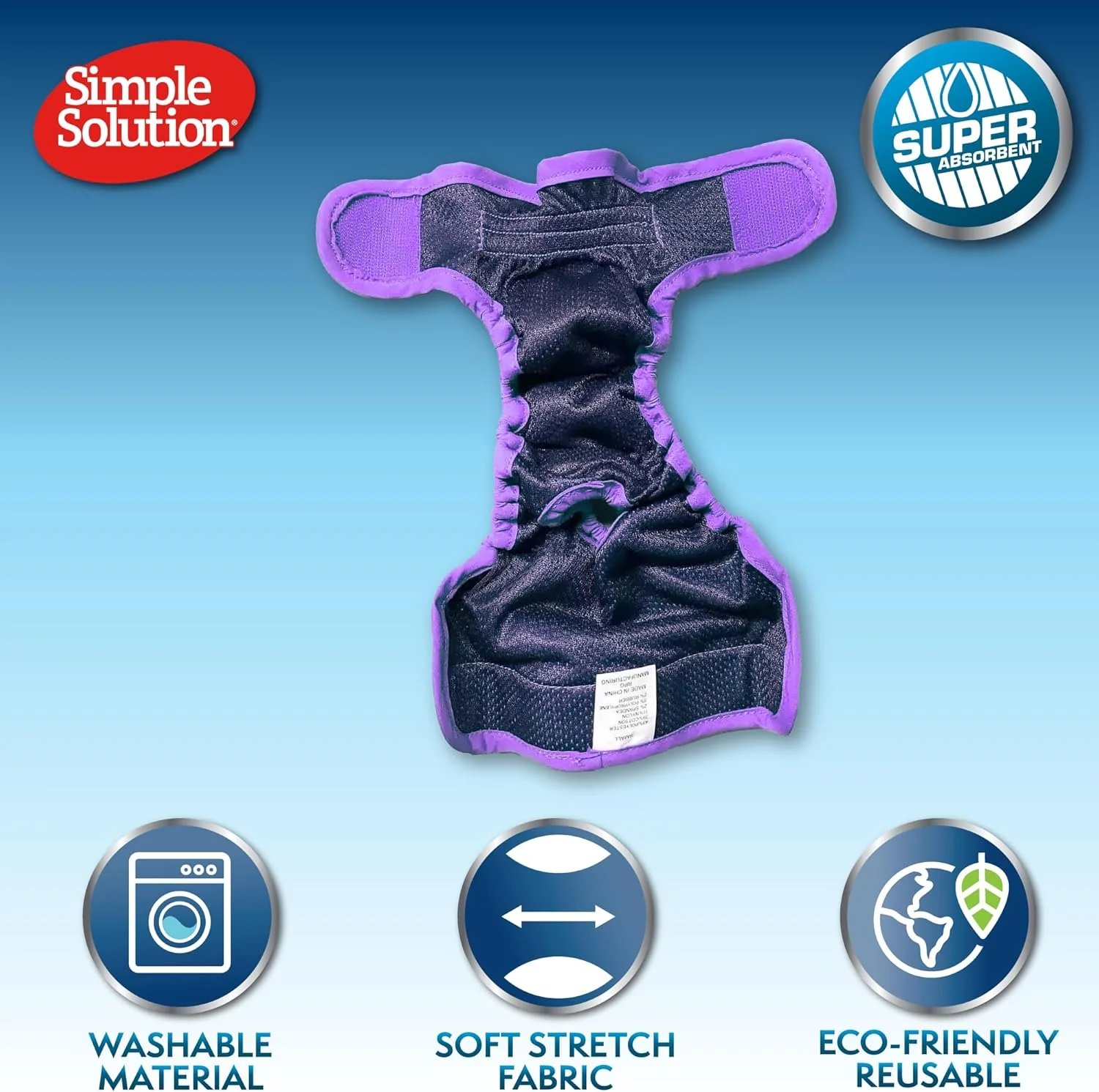 Simple Solution Washable Dog Diaper - Image 3