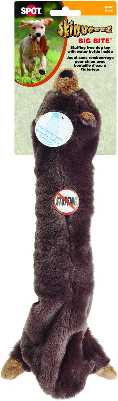 Skinneeez Big Bite Bear Assorted Stuffingless Dog Toy - Image 4