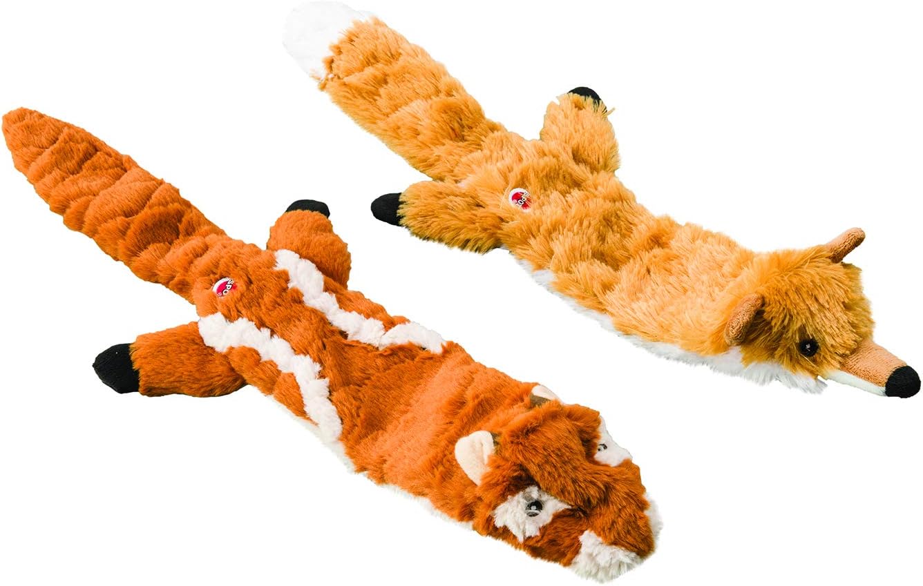 Skinneeez Extreme Quilted Raccoon - Durable, Stuffing Free Dog Toy with 4 Layers of Diamond Stitched Fabric & 2 Squeakers- Ideal for Medium and Large Aggressive Puppies and Dogs - Image 5