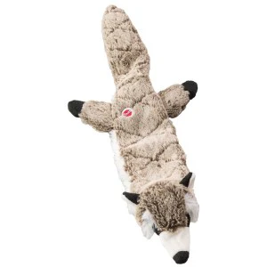 Skinneeez Extreme Quilted Raccoon - Durable, Stuffing Free Dog Toy with 4 Layers of Diamond Stitched Fabric & 2 Squeakers- Ideal for Medium and Large Aggressive Puppies and Dogs - Image 6