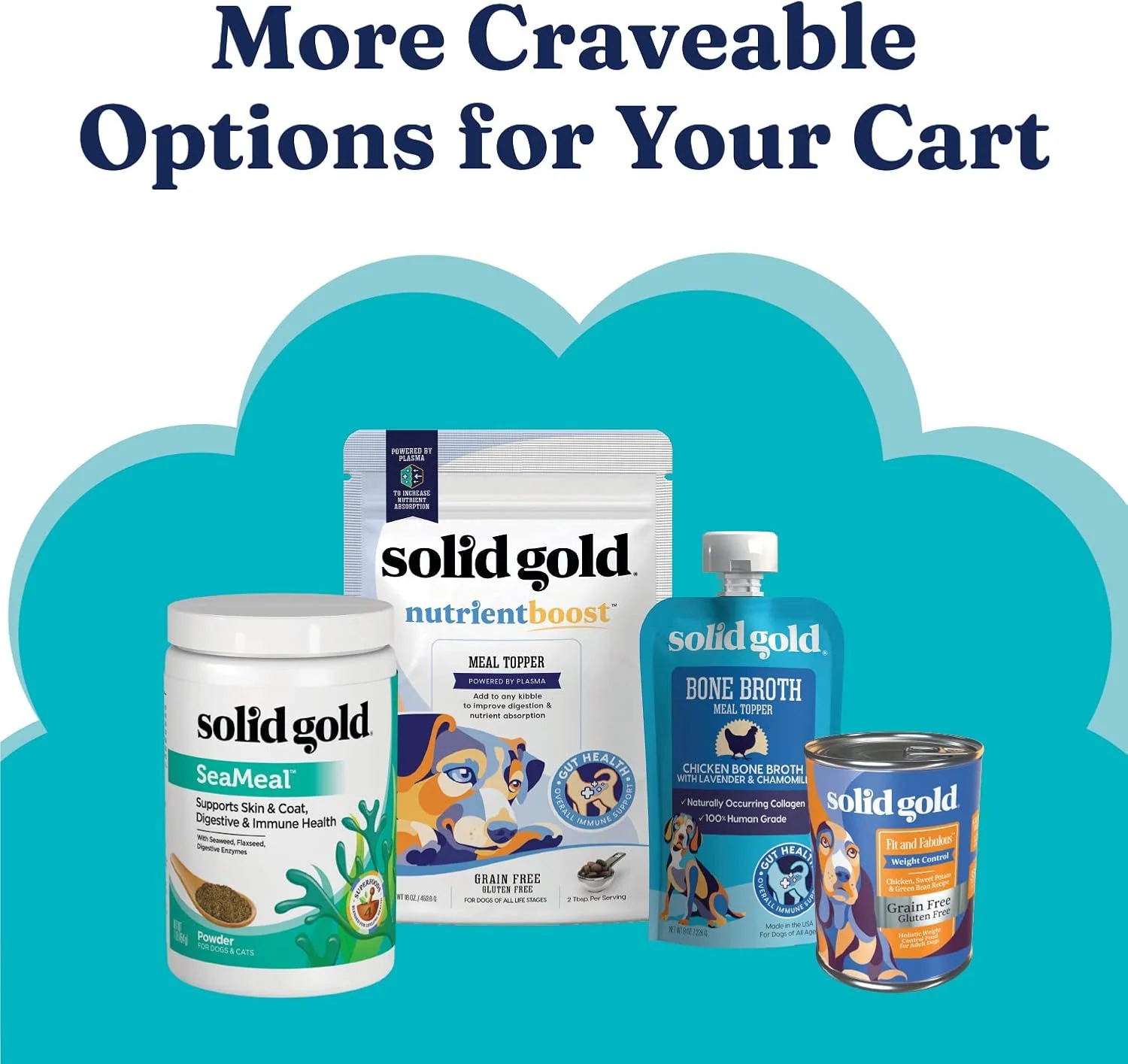 Solid Gold Healthy Weight Management Dry Dog Food for Adult & Senior Dogs - With Pollock, Whole Grain & Probiotics for Gut Health & Digestion Support - Dry Dog Food for Weight Management Support 24-lb - Image 5