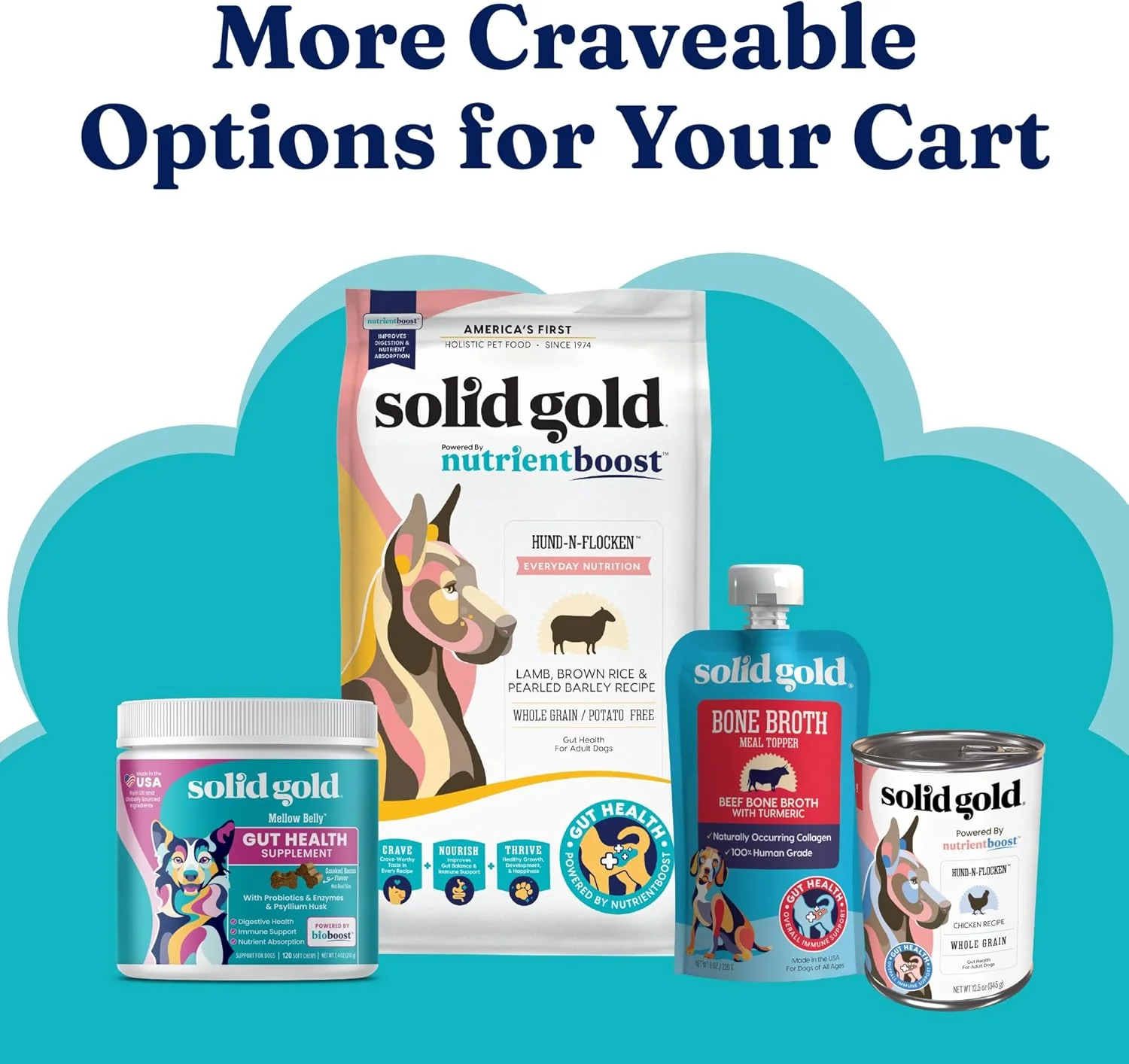 Solid Gold Nutrient Boost Topper Shaker for Dogs 4-oz - Image 5