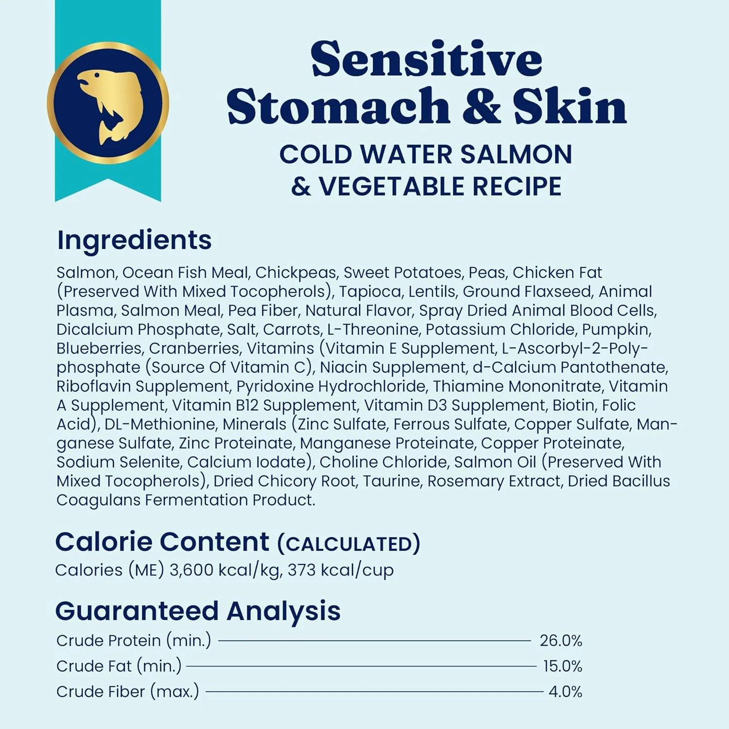 Solid Gold Salmon Dog Food for Sensitive Stomachs – Grain Free & Gluten Free Kibble w/Probiotics to Support Gut Health & Digestion - Sensitive Stomach Dog Food for All Ages – Nutrientboost™ 22-lb - Image 9