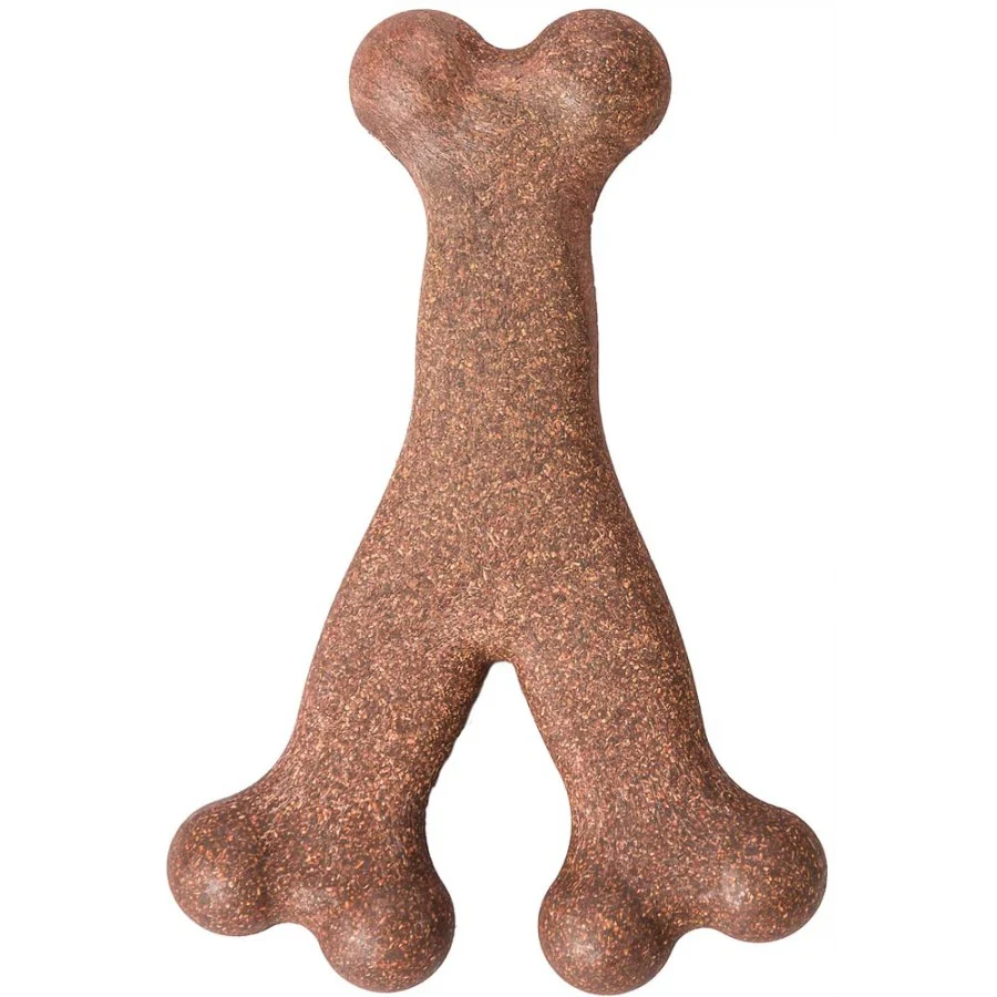 SPOT Bam-Bones Wishbone - Made with Strong Bamboo Fiber, Durable Long Lasting Dog Chew for Light to Moderate Chewers, Great Toy for Adult Dogs & Teething Puppies Under 50lbs, Bacon Flavor - Image 11