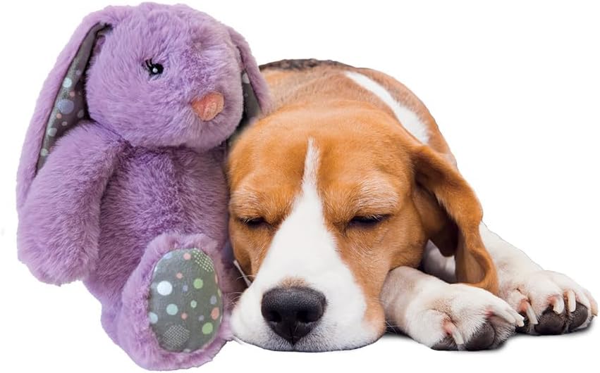 SPOT Soothers Heartbeat Bunny- Calming Toy for Dogs with Heartbeat Pulse, Separation Anxiety Relief and Behavioral Training Aid for Puppy Calming, 12in - Image 5