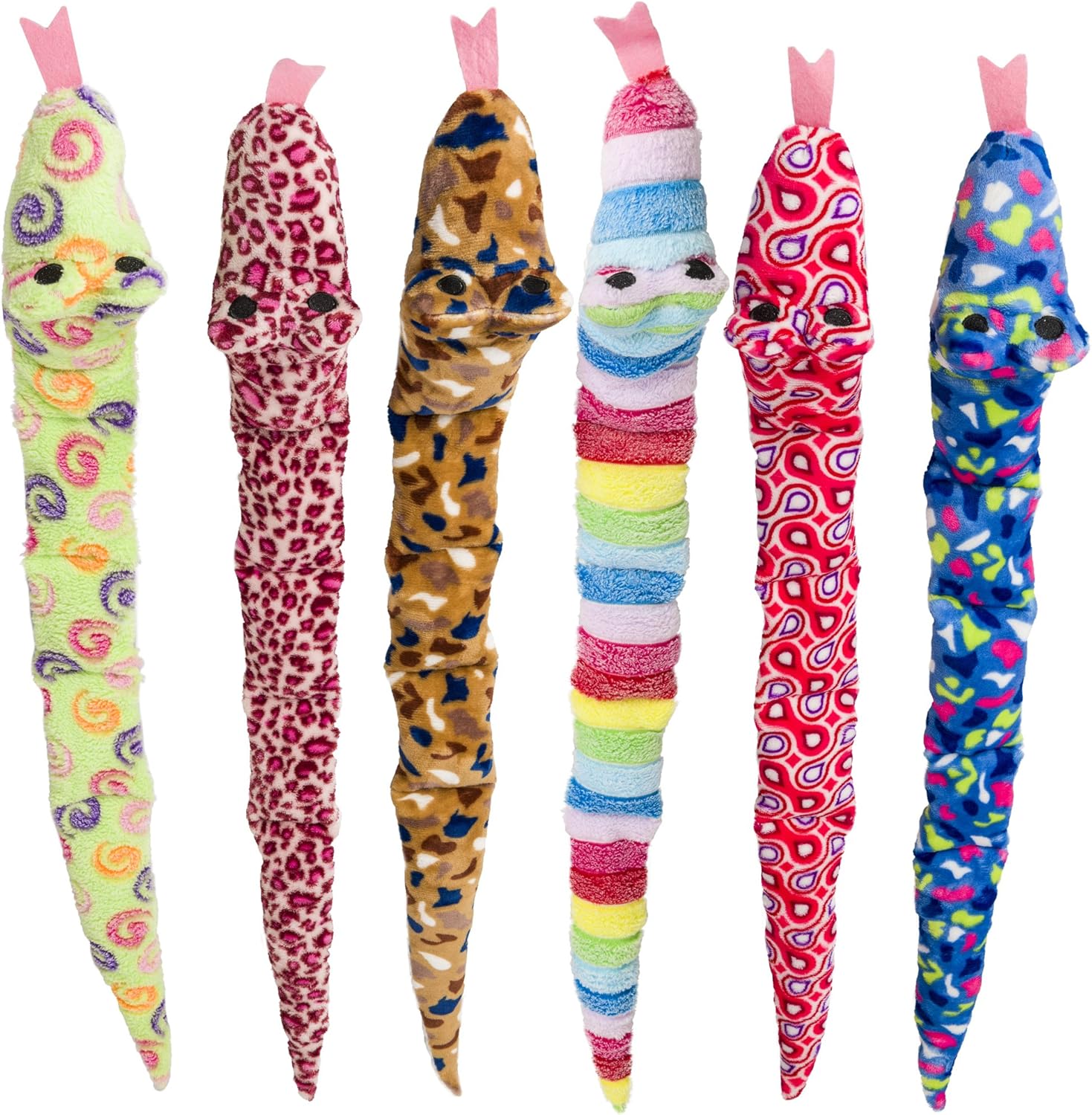 SPOT Ethical Pets Slithery Snakes Pet Squeak Toys - Image 2