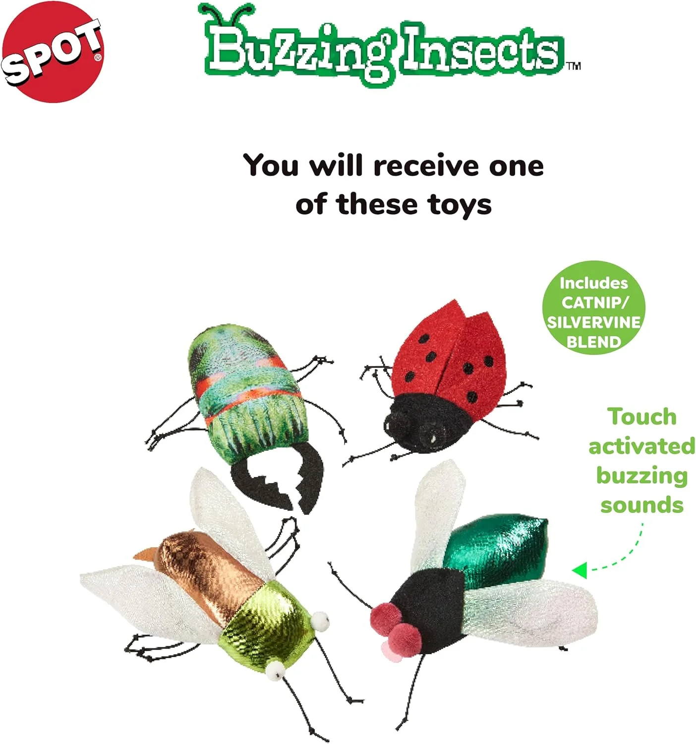 SPOT Ethical Products Buzzing Insects 5" Assorted - Image 2