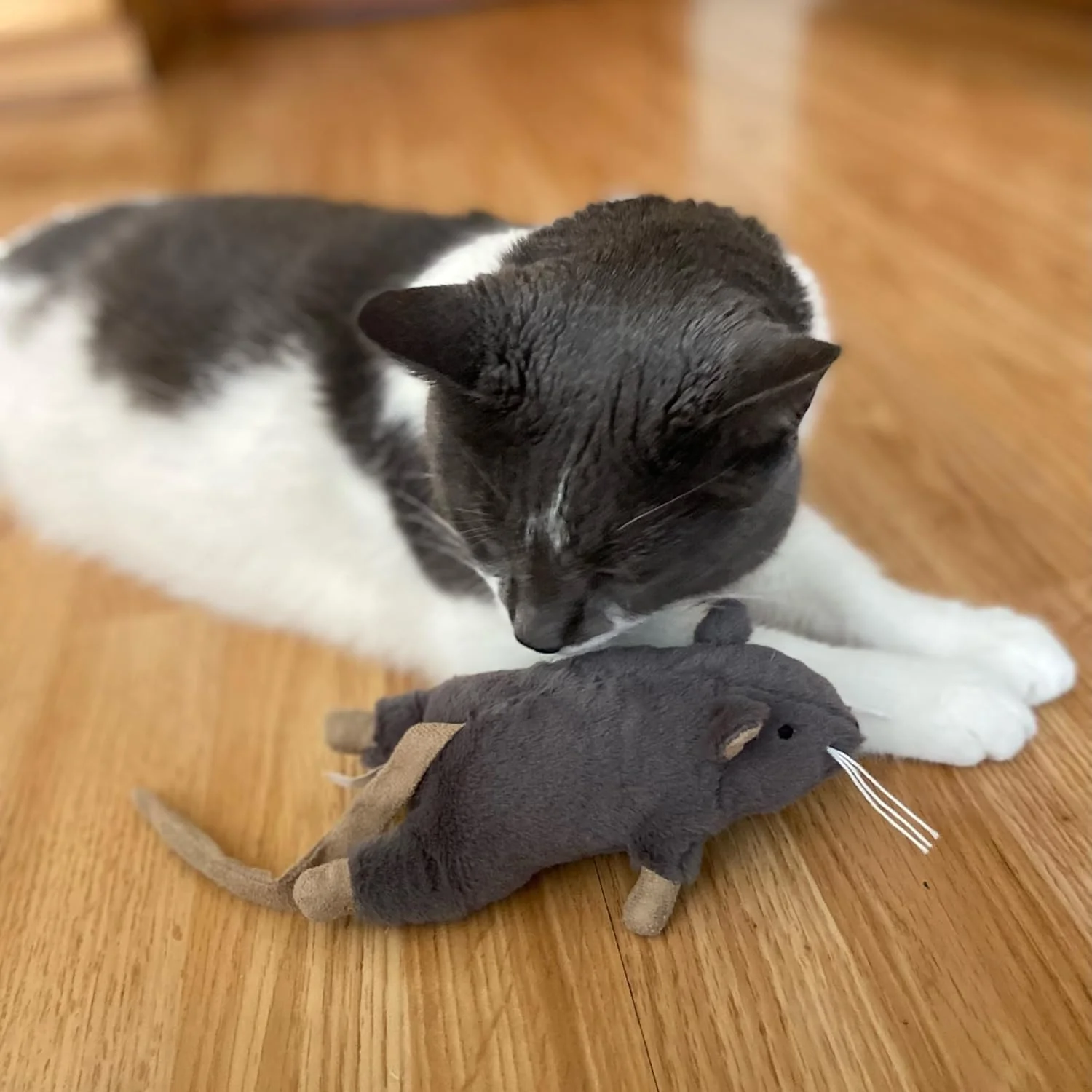 SPOT Big Mouse Bertha with Catnip - Lifelike Cat Toy, Fuzzy Mice with Catnip and Crinkle Sound, Large Size for Cuddling, Chasing, Playing - 7in Plush Toys, Assorted Colors - Image 10