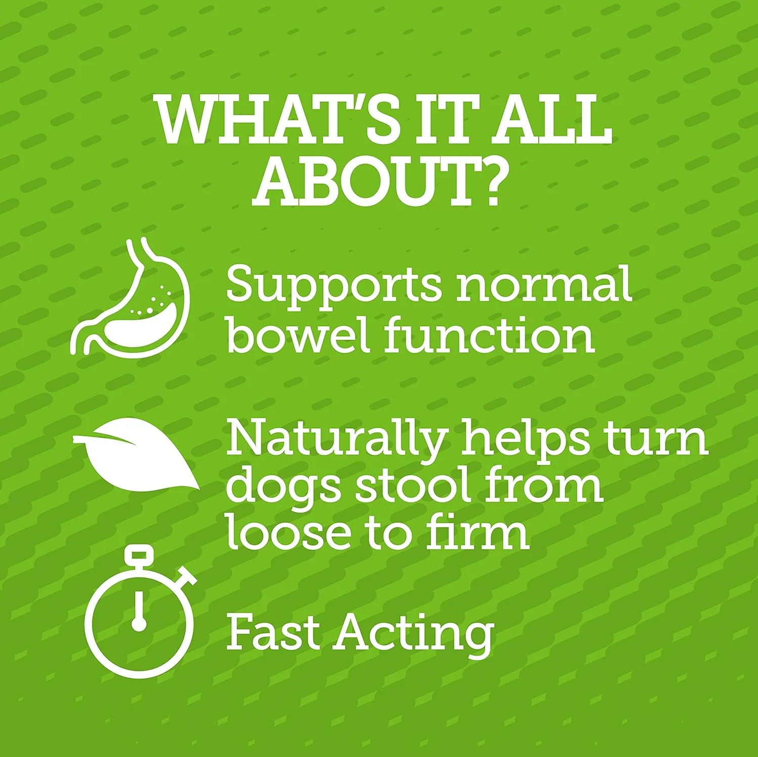 Stop The Runs | Dog Anti Diarrhea Medicine | 6 Count Chewable | Chicken Flavor - Image 2