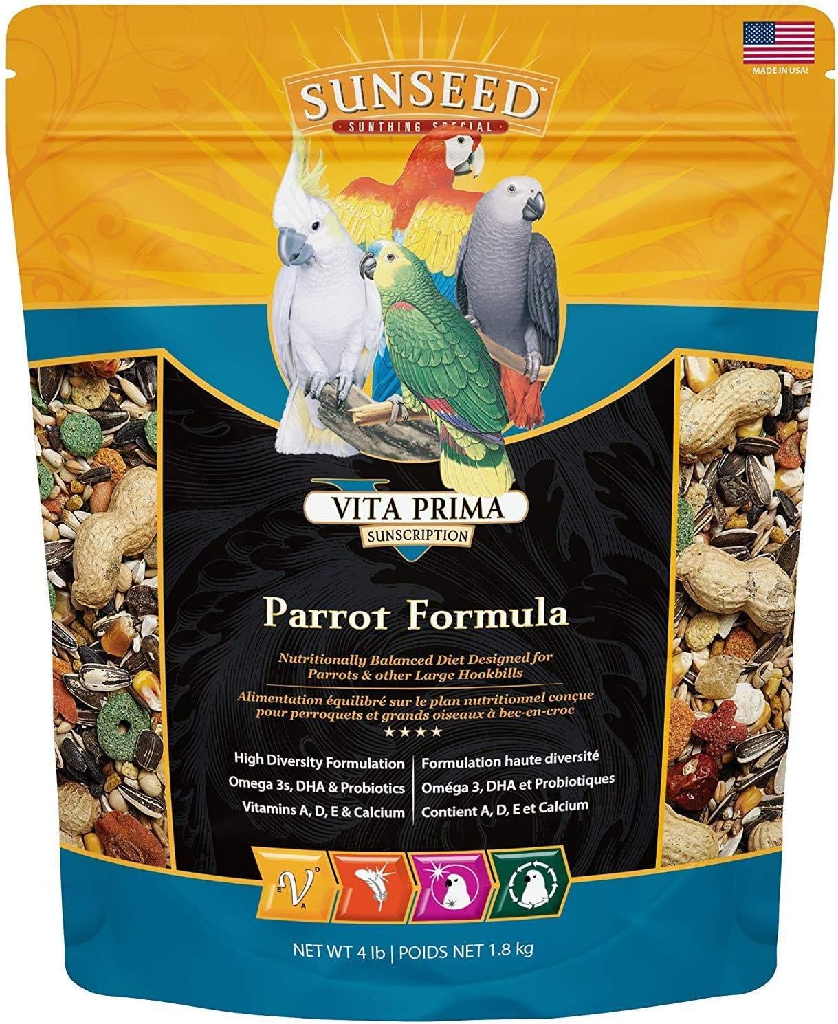 Sun Seed Vita Sunscription Parrot 3.5#