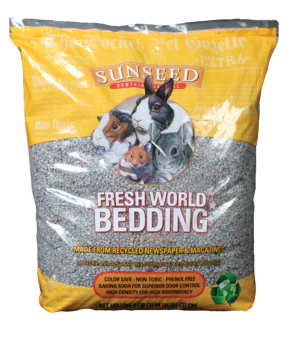 Sunseed Fresh World Bedding for Small Animals, Original Gray - Image 7
