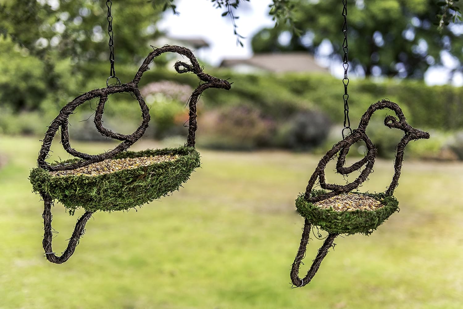 SuperMoss (56900) Woven Bird Feeder, 7", Dove - Image 2