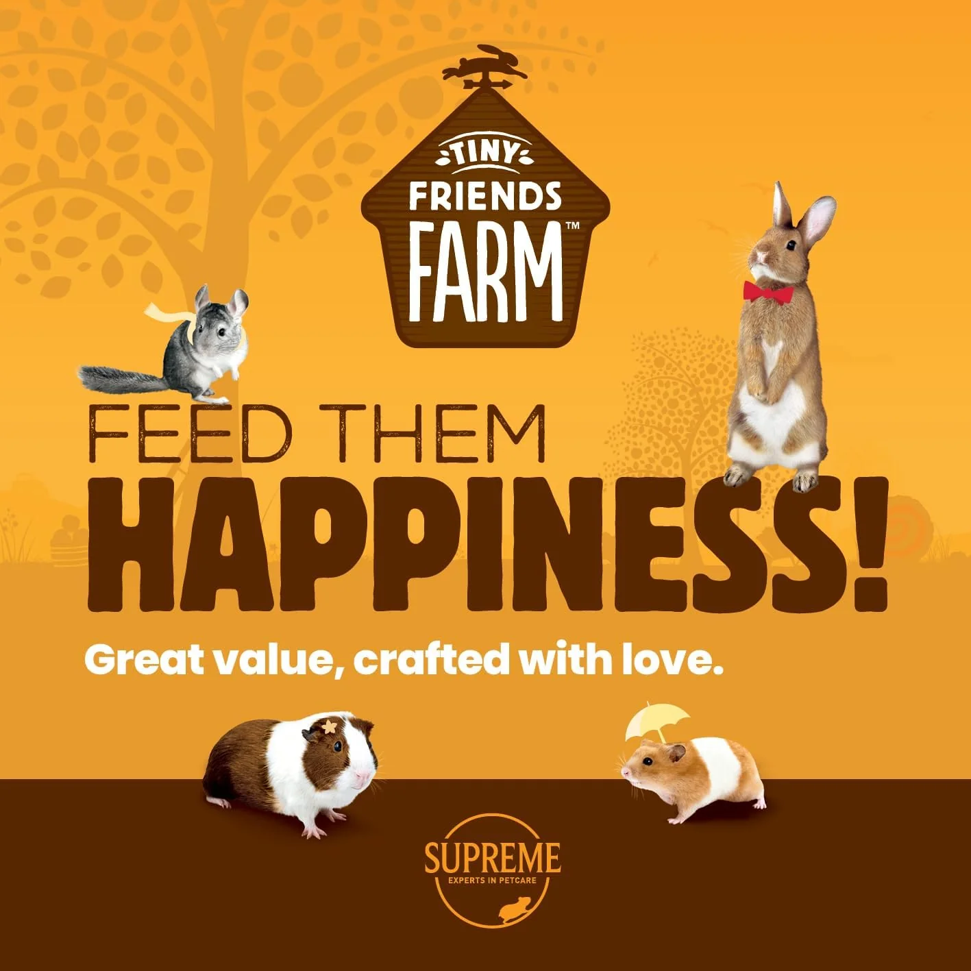Supreme Petfoods Tiny Friends Farm Gerty Guinea Pig Tasty Nuggets - Image 4