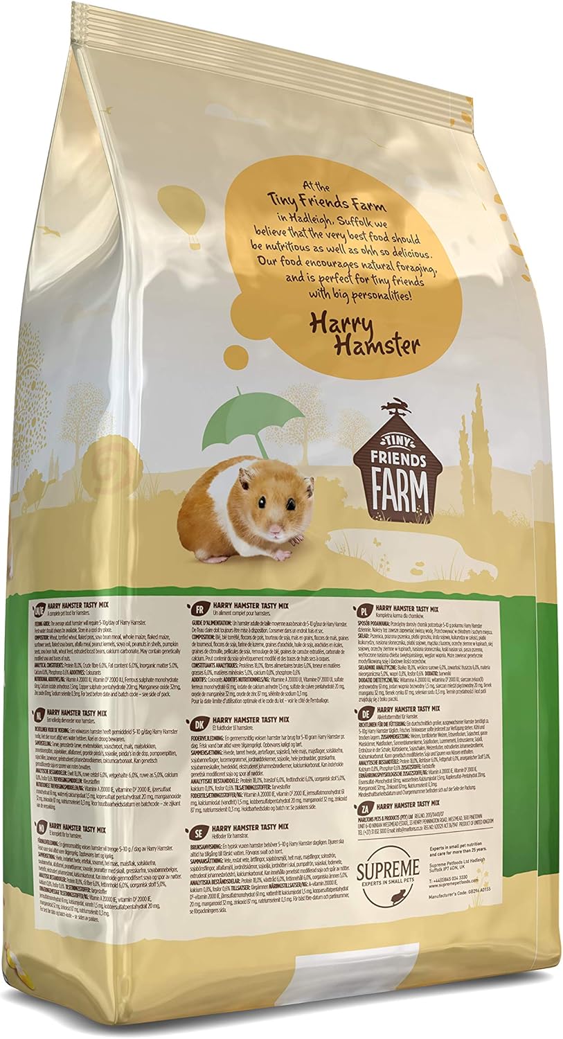 Supreme Tiny Friends Farm Hazel Hamster Tasty Mix 2lbs - Image 2