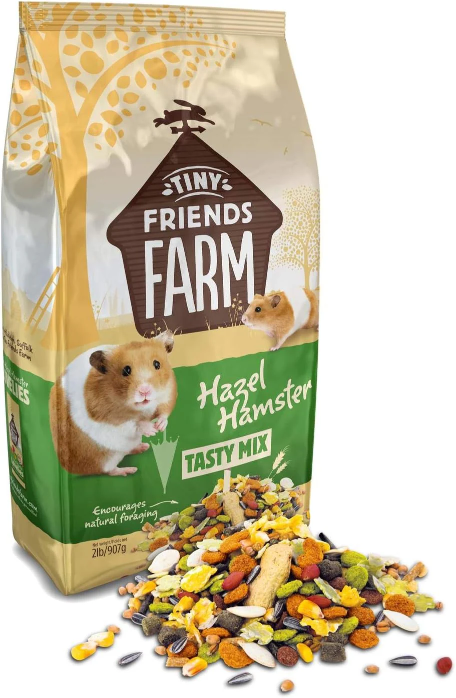 Supreme Tiny Friends Farm Hazel Hamster Tasty Mix 2lbs - Image 3