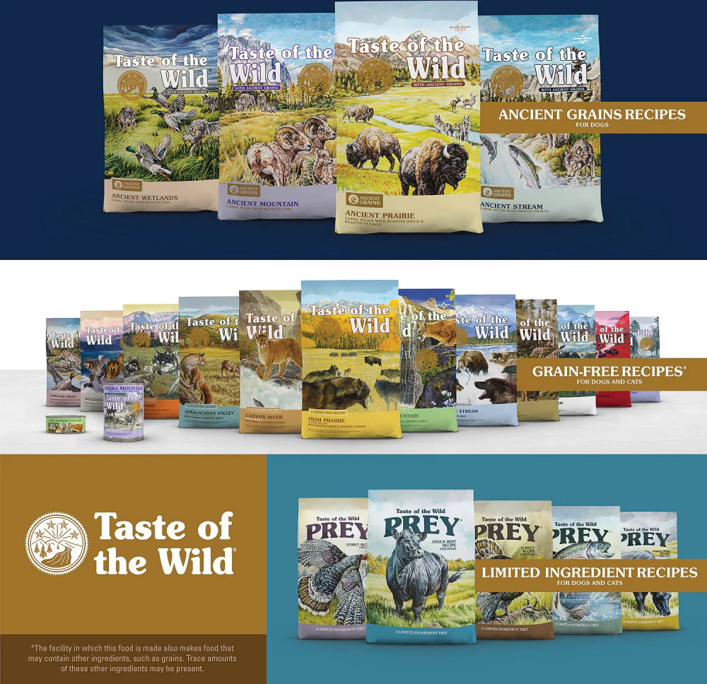 Taste of the Wild Ancient Prairie with Ancient Grains Dry Dog Food - Image 7