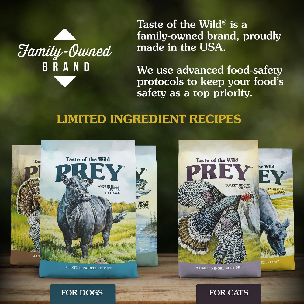 Taste Of The Wild Grain Free Prey Limited Ingredient Angus Beef Dry Dog Food - Image 3