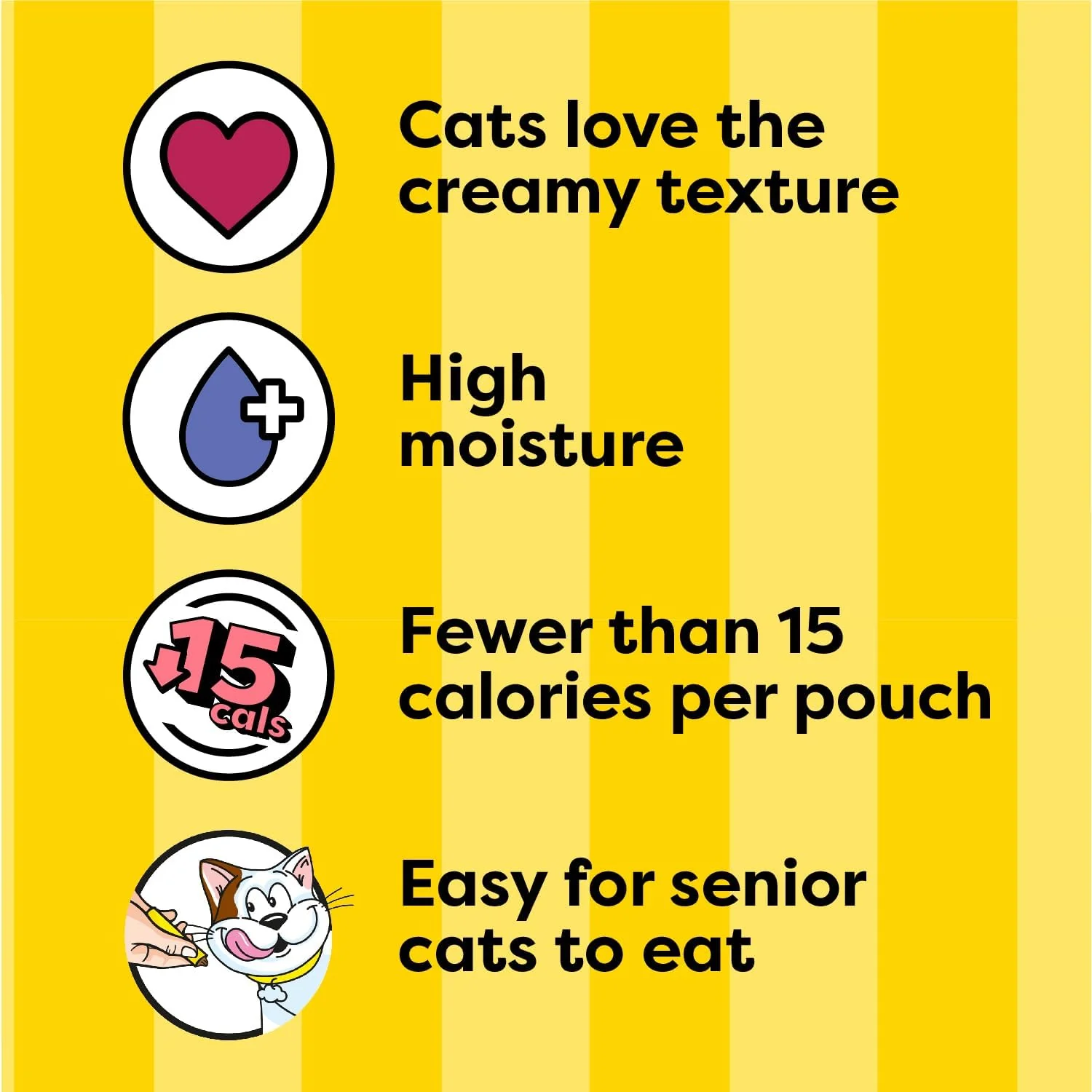 Temptations Creamy Puree Squeezable Lickable Wet Cat Treats with Chicken - Image 4