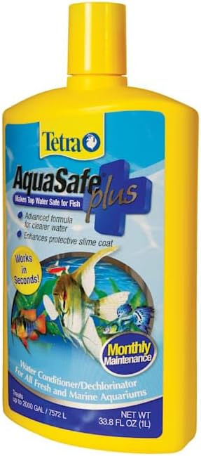 Tetra AquaSafe Plus, Aquarium Water Conditioner And Dechlorinator - Image 2