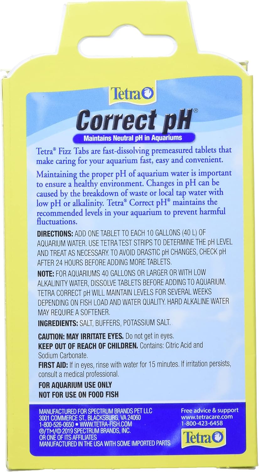 Tetra Correct pH Tablets, For aquarium Water - Image 2