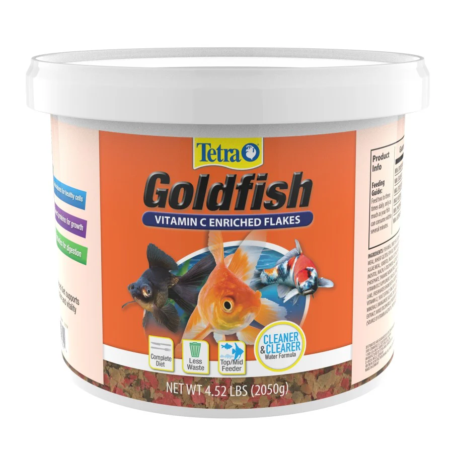 Tetra Goldfish Flakes, Nutritionally Balanced Diet For Aquarium Fish, Vitamin C Enriched Flakes - Image 10