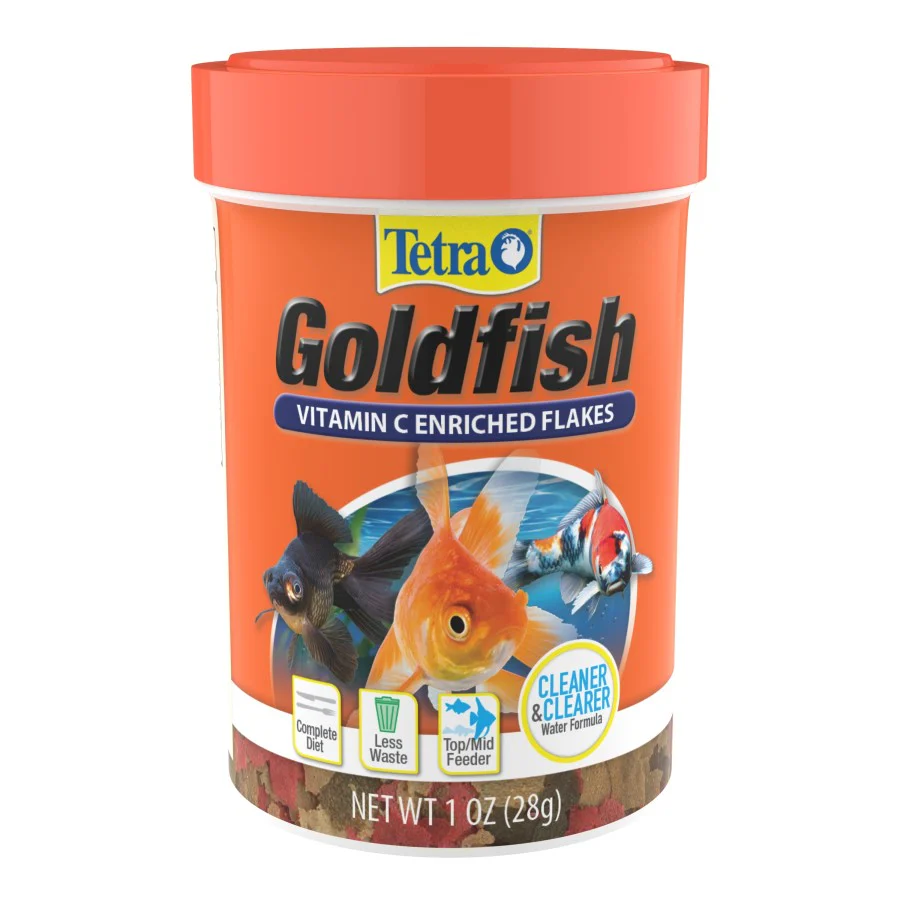 Tetra Goldfish Flakes, Nutritionally Balanced Diet For Aquarium Fish, Vitamin C Enriched Flakes - Image 12