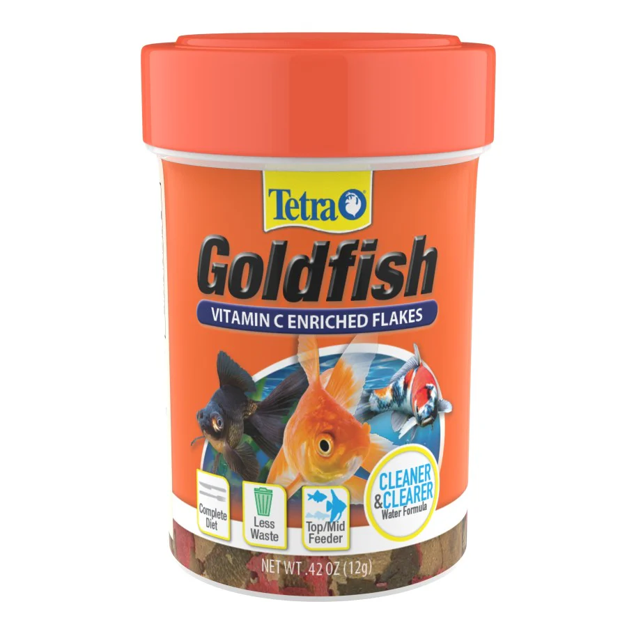 Tetra Goldfish Flakes, Nutritionally Balanced Diet For Aquarium Fish, Vitamin C Enriched Flakes - Image 13