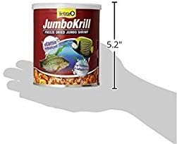 Tetra JumboKrill Freeze-Dried Jumbo Shrimp, Natural Shrimp Treat For aquarium Fish, red (16198) : Pet Food : Pet Supplies - Image 2