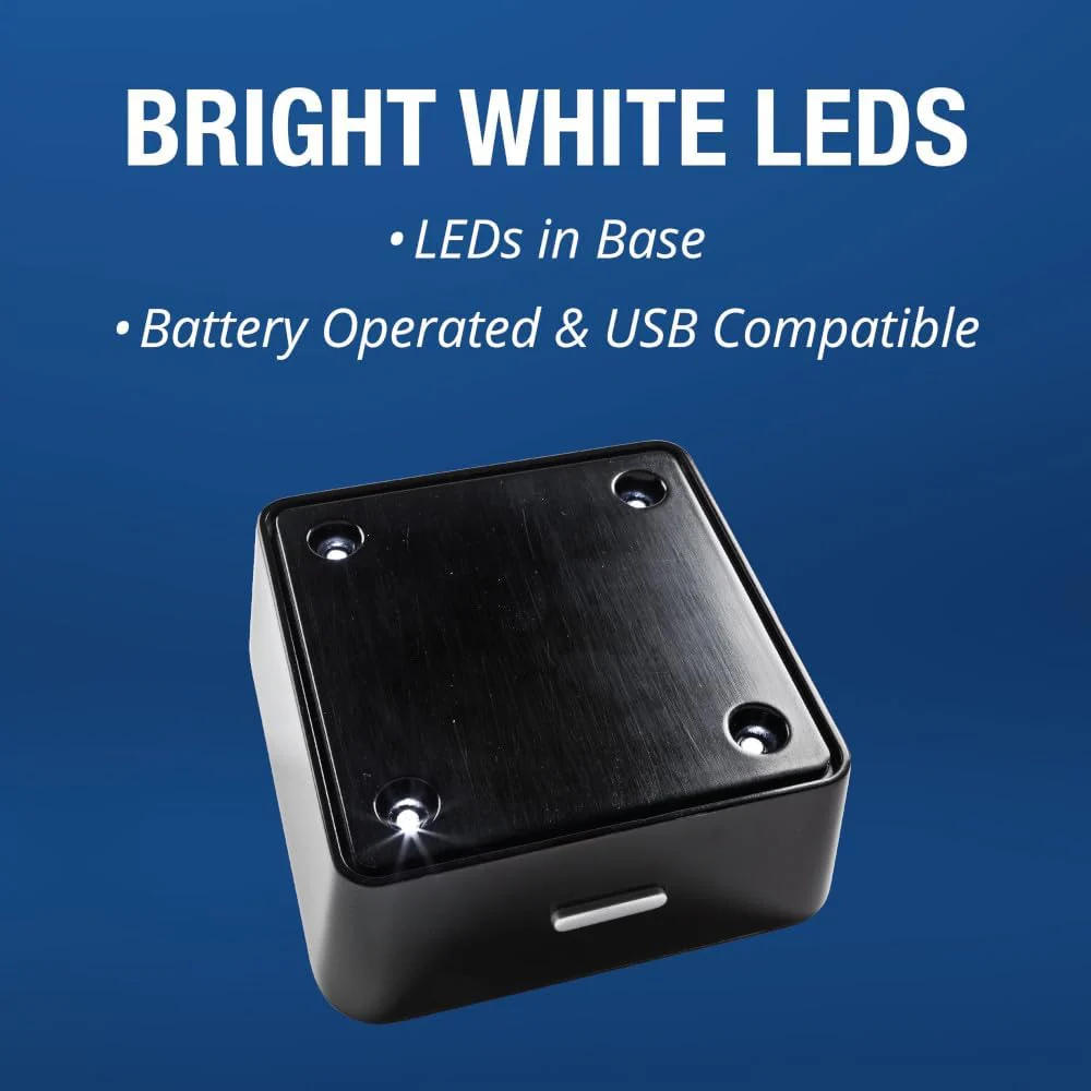 Tetra LED Betta Tank Kit 1 Gallon, Trapezoid aquarium With Base Lighting (24050) - Image 7