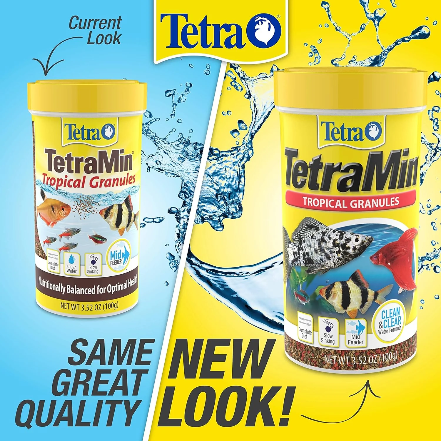 Tetra TetraMin Tropical Granules 3.52 Ounces, Nutritionally Balanced Fish Food - Image 9