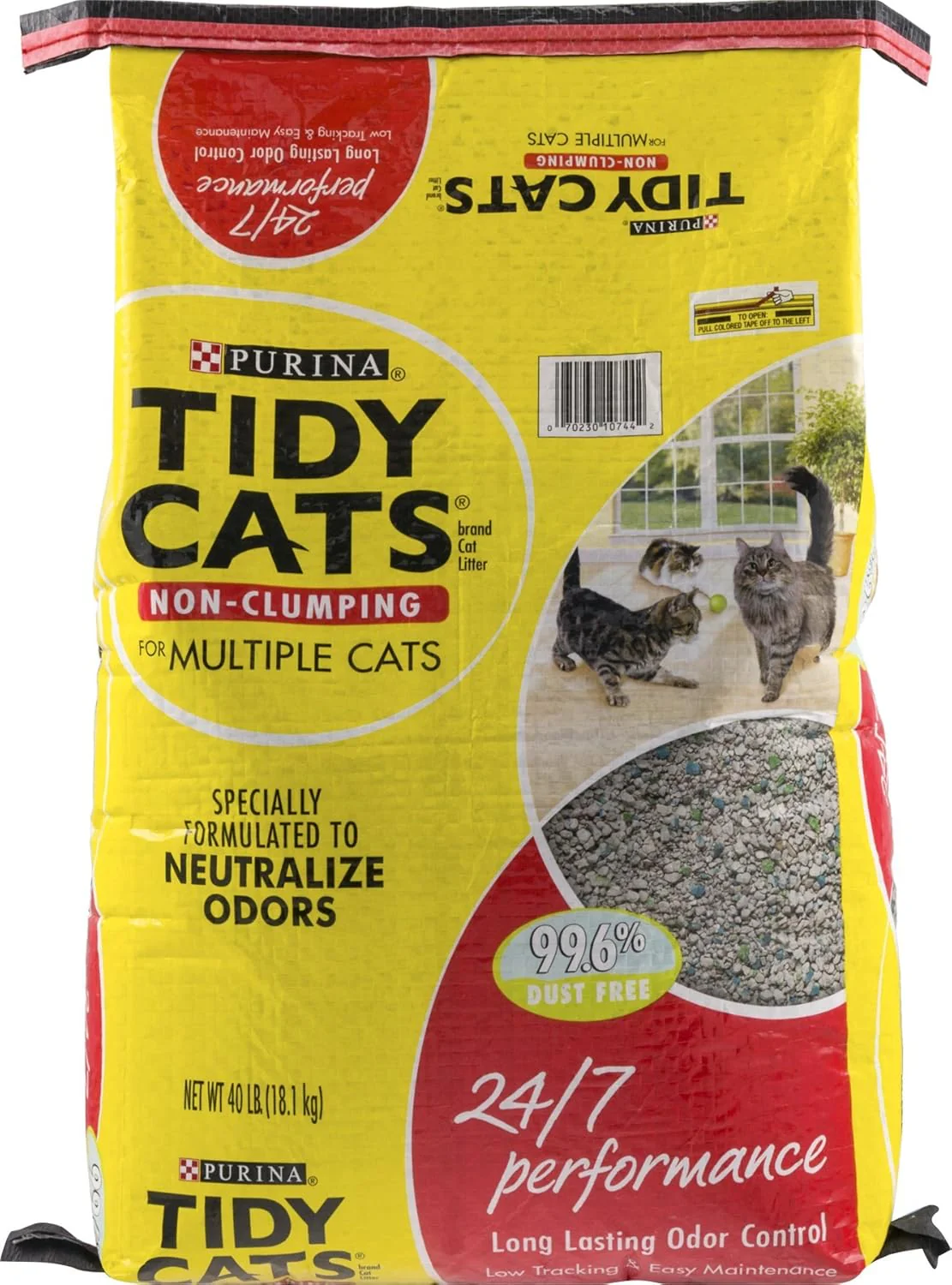 Tidy Cats Non Clumping 24/7 Performance Multi Cat Litter - Image 5